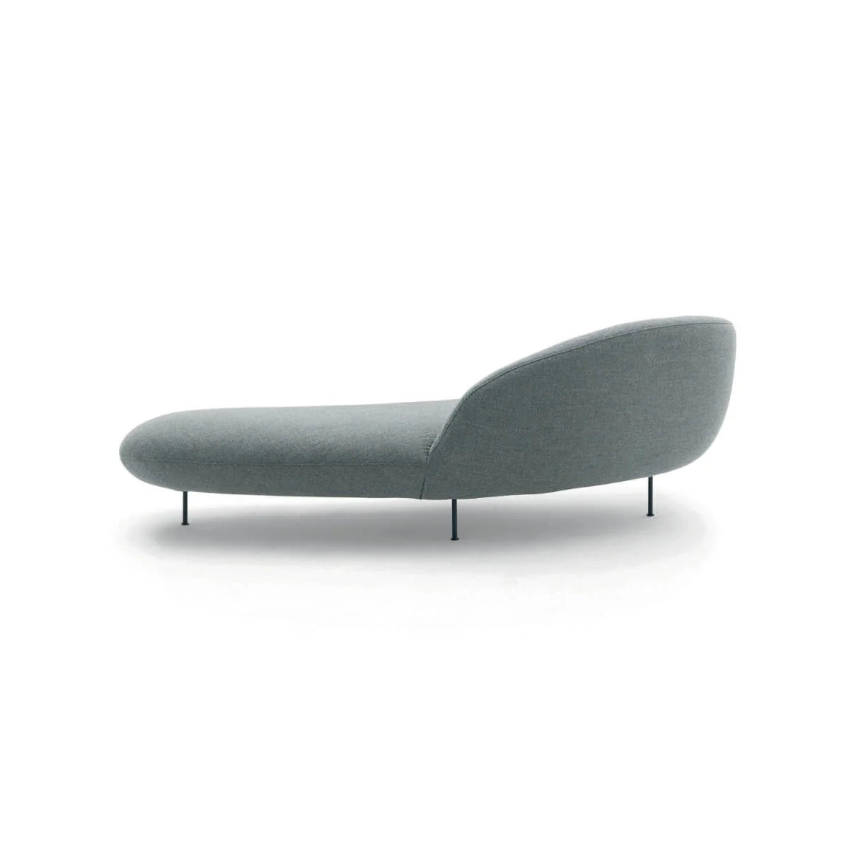 non ortodosso curved ergonomic sofa