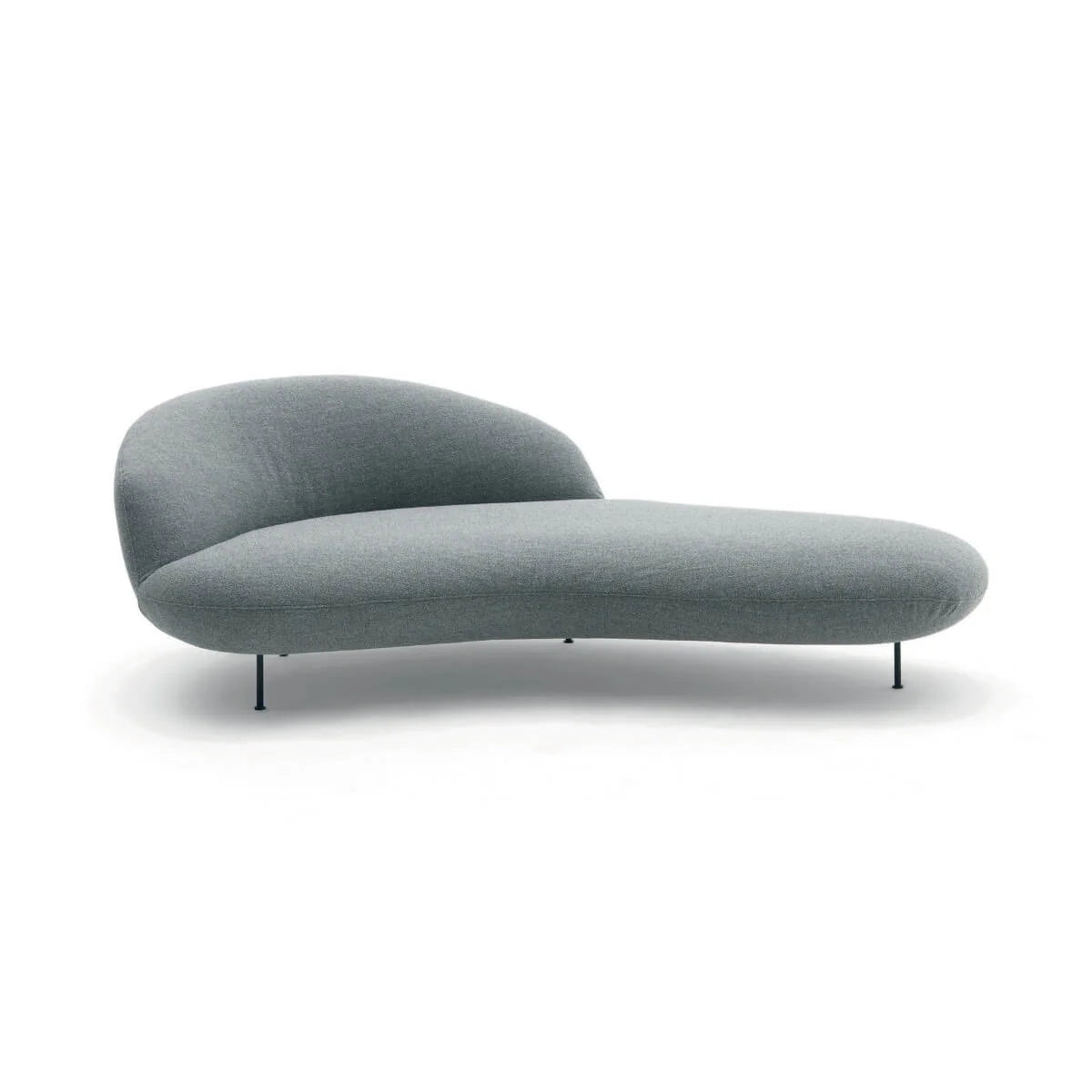 non ortodosso curved ergonomic sofa