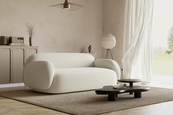 secondaria boucle sofa