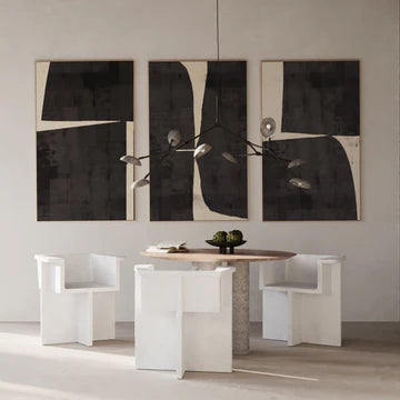 brutalità minimalist lounge chair