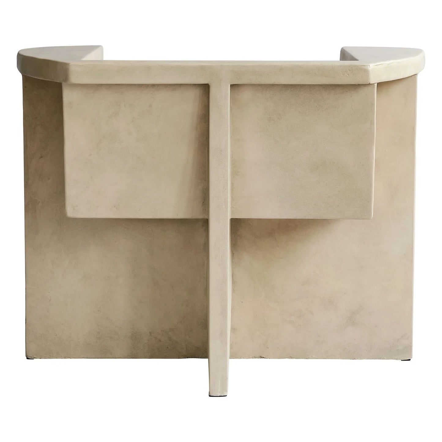 brutalità minimalist lounge chair