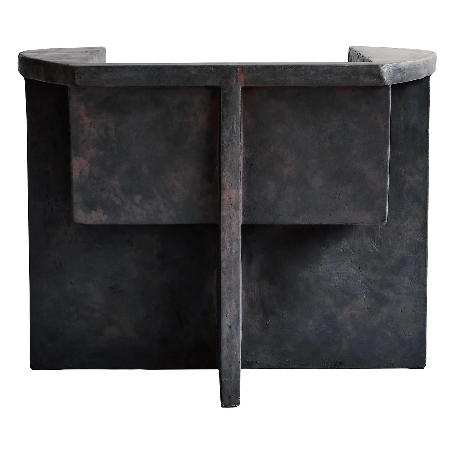 brutalità minimalist lounge chair