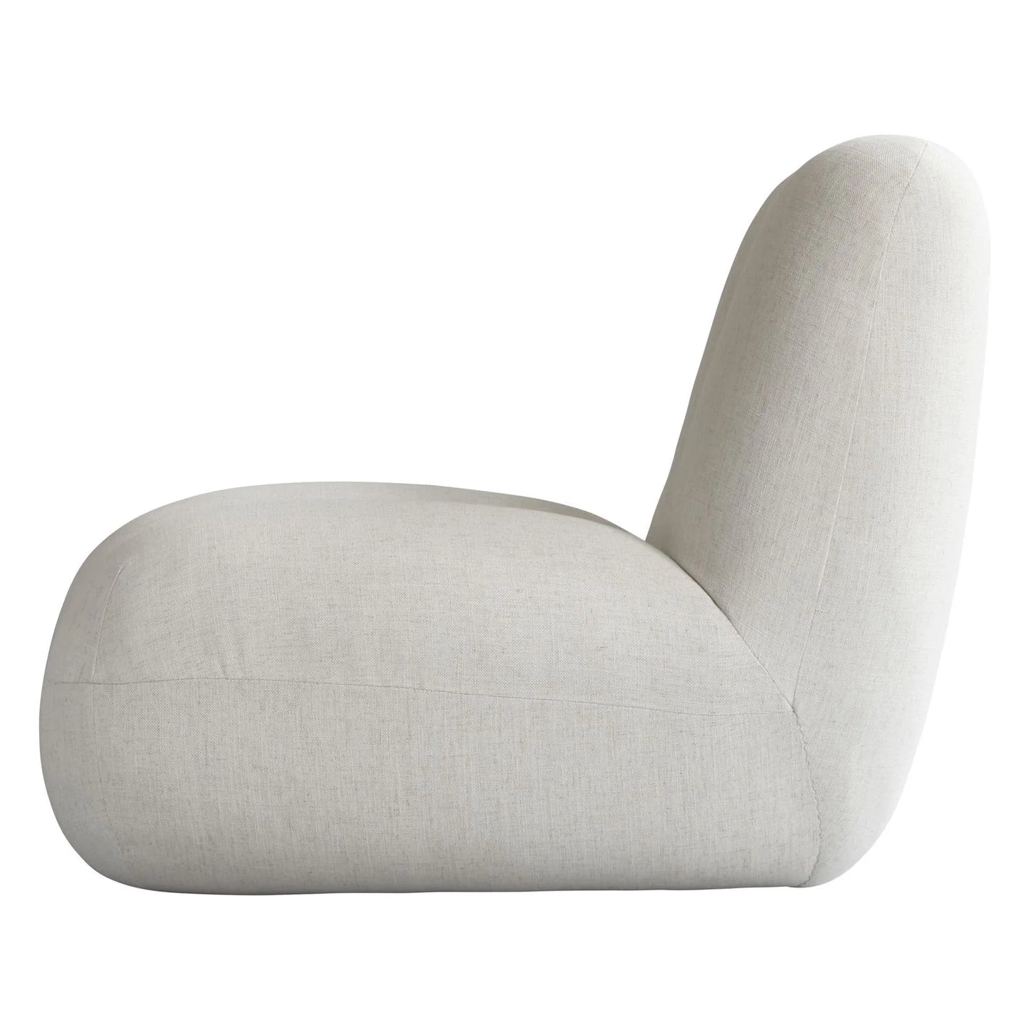 mano boucle lounge chair