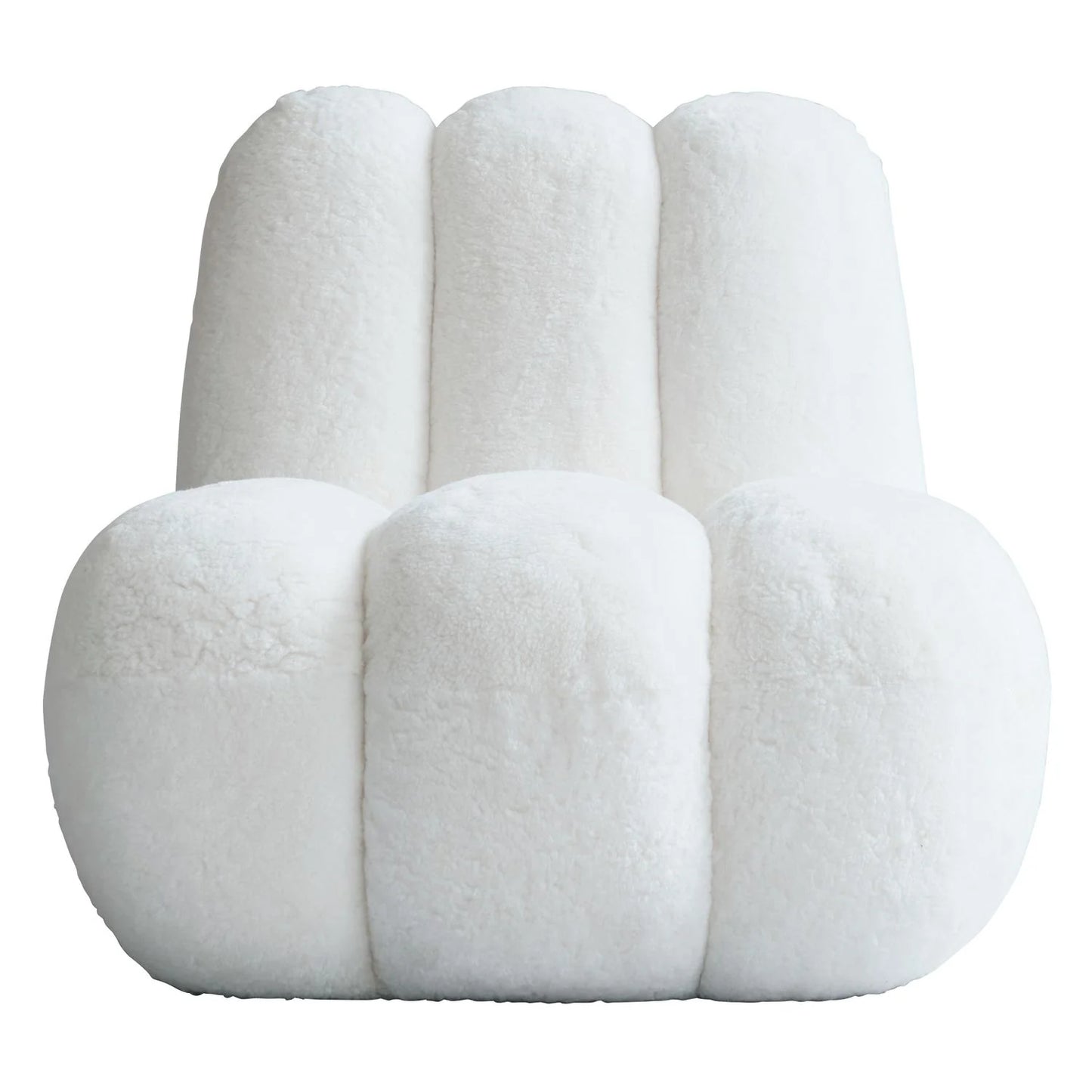 mano boucle lounge chair