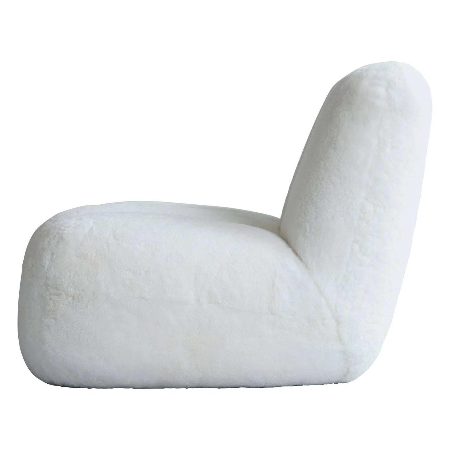 mano boucle lounge chair