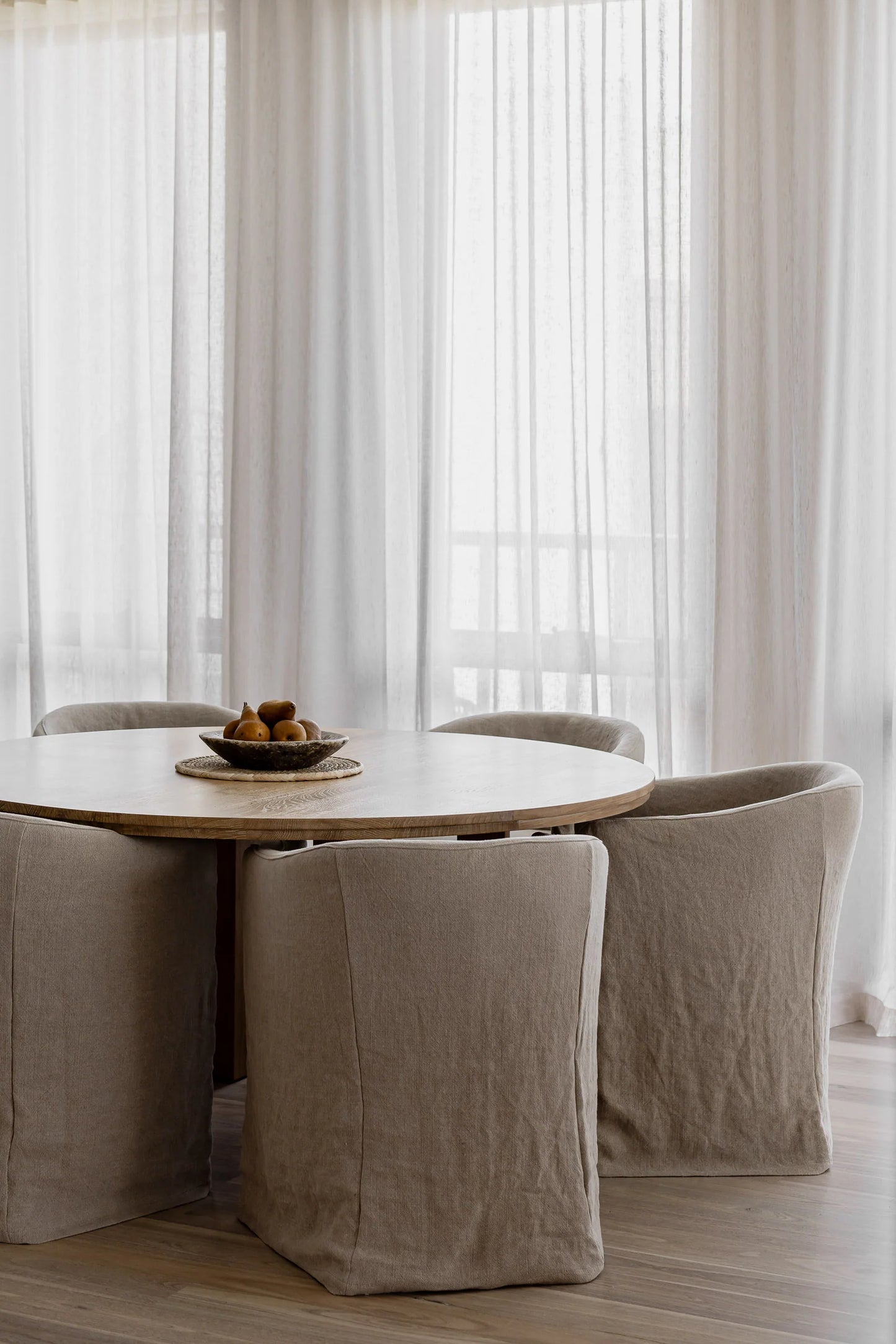 pasto boucle dining chair