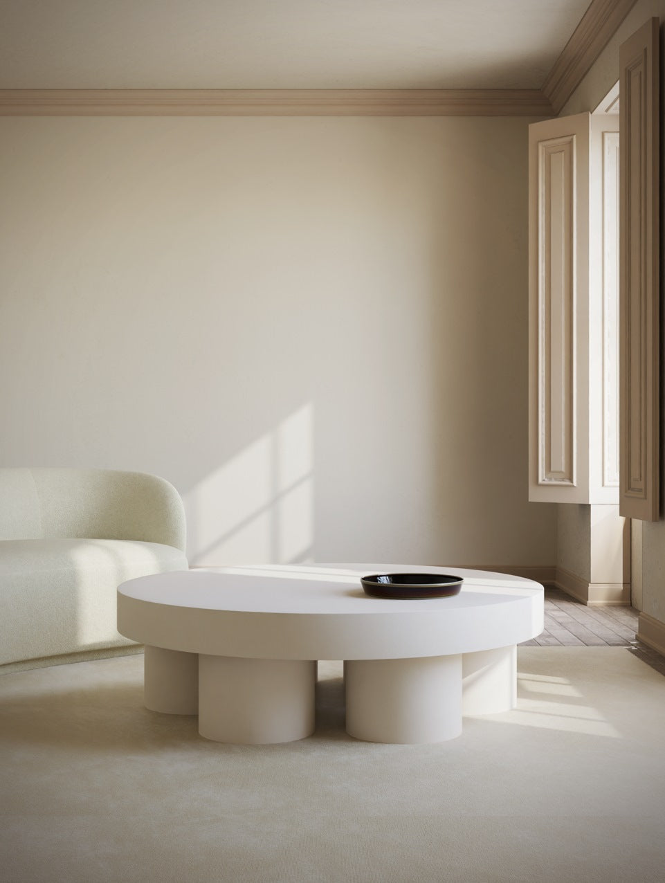 pessantè round coffee table