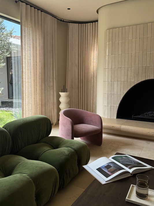Installed luxury furniture inspected through a formal FF&E snagging process