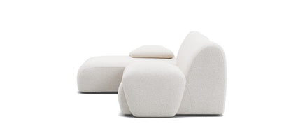 nonno sectional boucle sofa