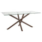 CROCE GLASS DINING TABLE