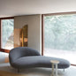non ortodosso curved ergonomic sofa