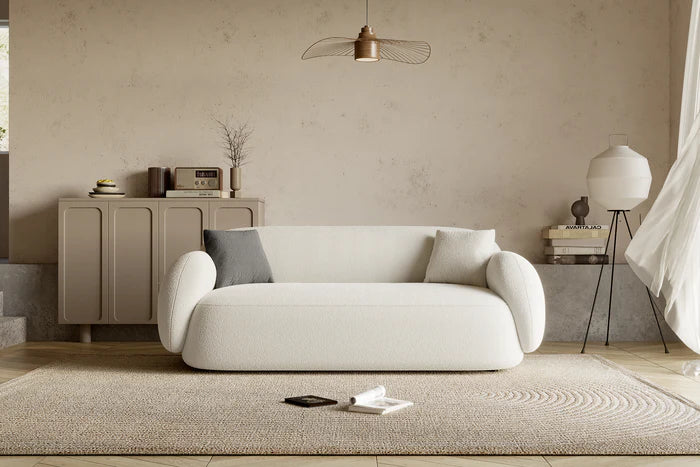 secondaria boucle sofa