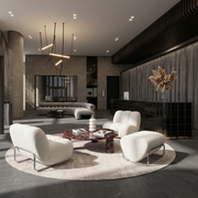 Mano Boucle Lounge Chair