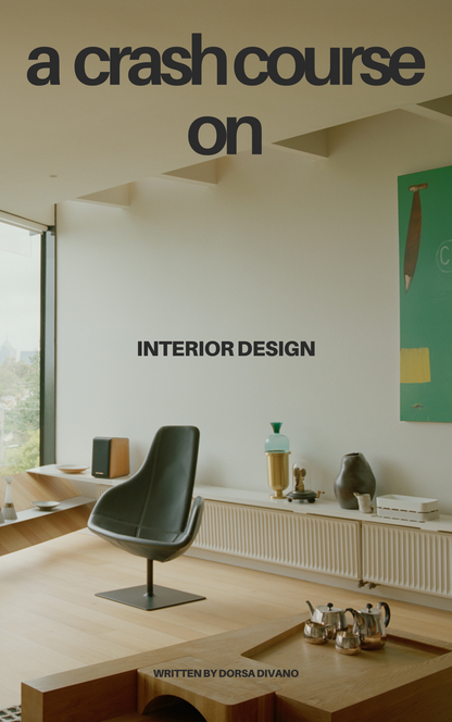 a crash-course on interior design