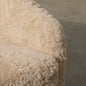 aderentè fur lounge chair