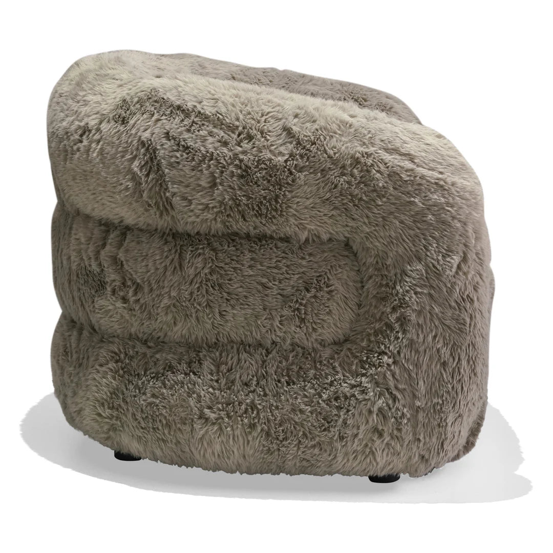 aderentè fur lounge chair