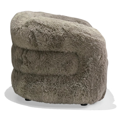 aderentè fur lounge chair