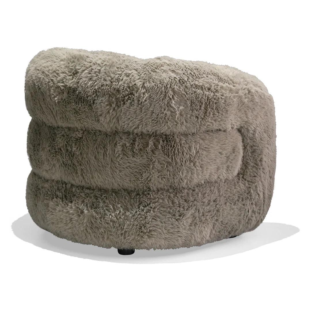 aderentè fur lounge chair