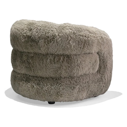 aderentè fur lounge chair