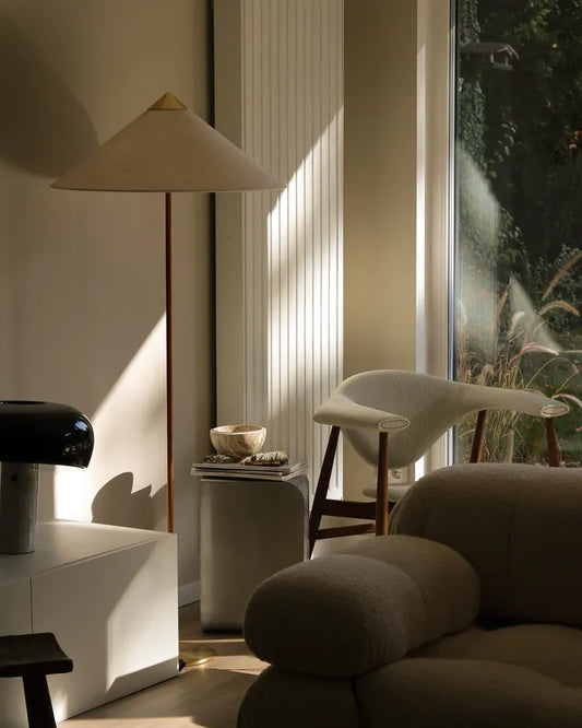 Adresia Chrome Matte Side Table