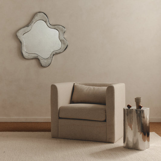 Arpione Chrome Side Table