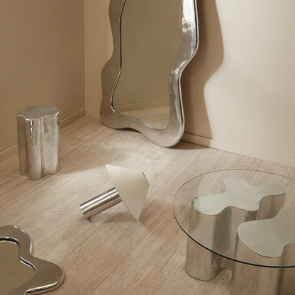 arpione chrome side table
