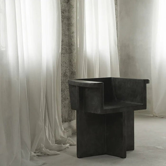 Brutalità Brutalist Armchair - DorsaBrutalità Brutalist ArmchairSingleBlack