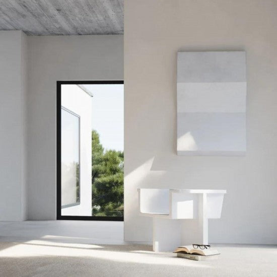brutalità minimalist lounge chair