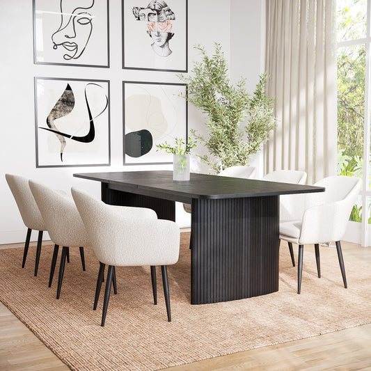 cenare boucle armchair