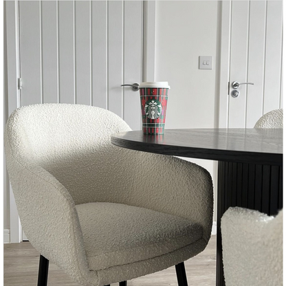 cenare boucle armchair