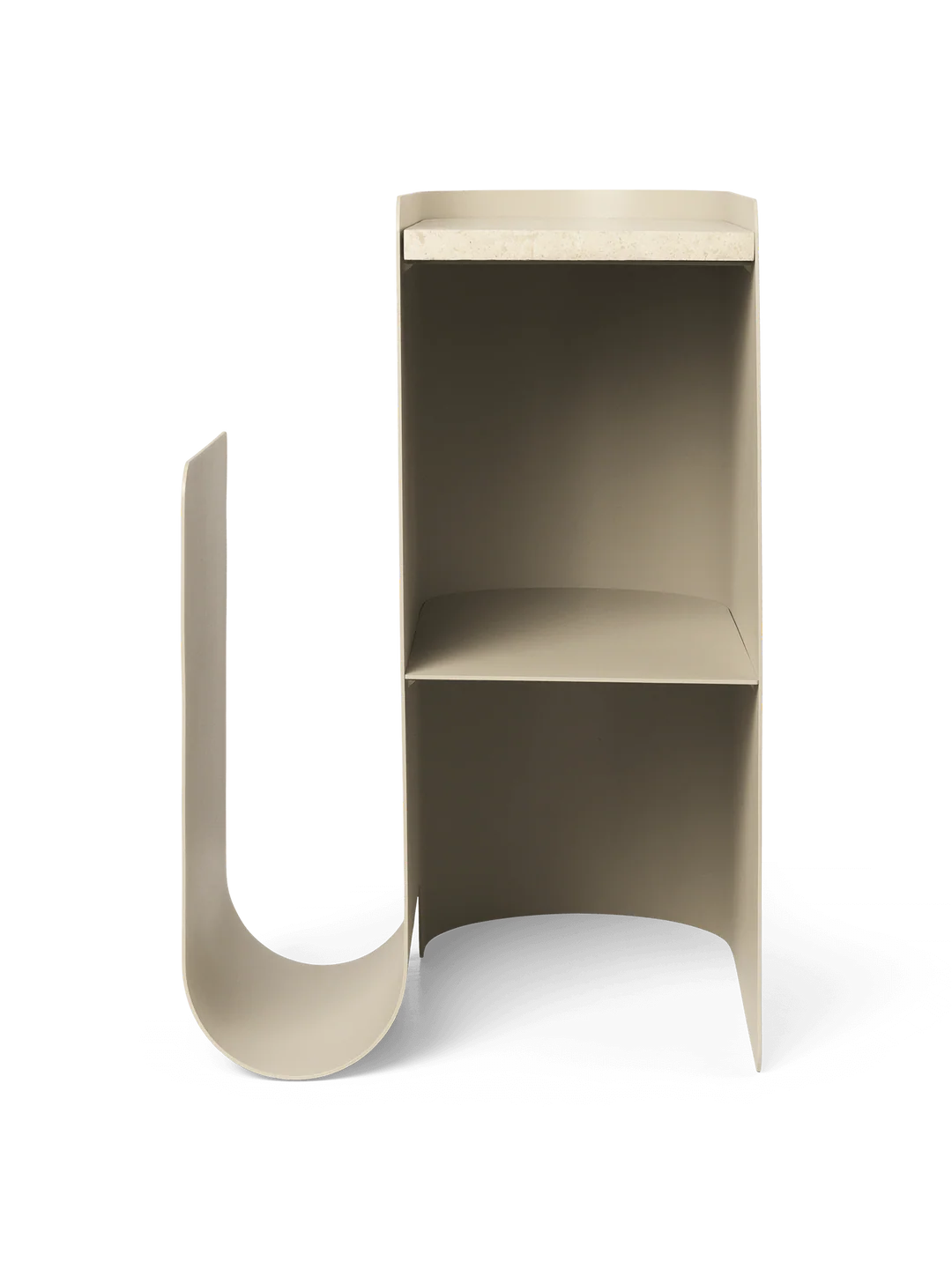 fasi asymmetrical side table