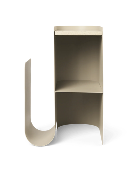 fasi asymmetrical side table