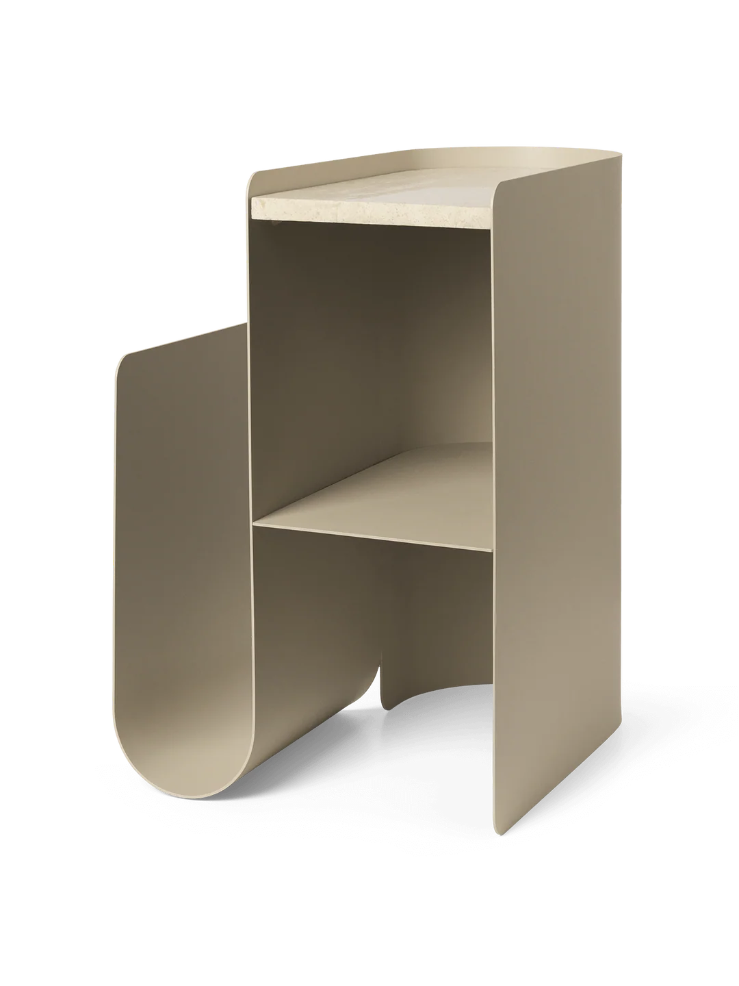 fasi asymmetrical side table