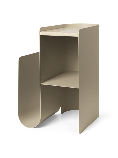fasi asymmetrical side table