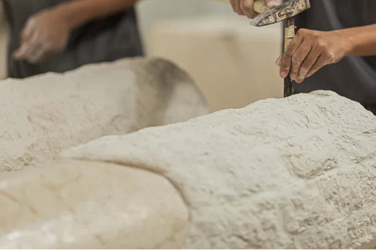 Frastagliata Fibreglass Side Table