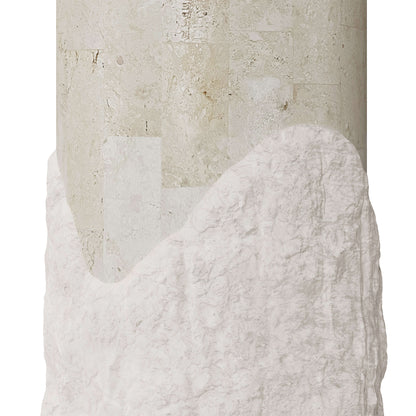 frastagliata fibreglass side table