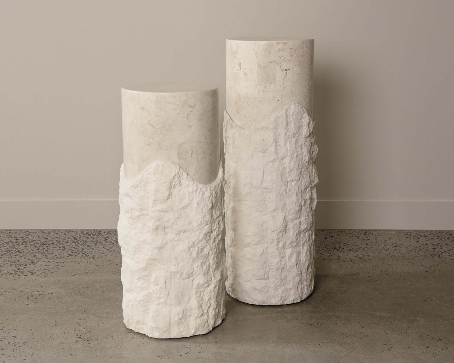 frastagliata fibreglass side table