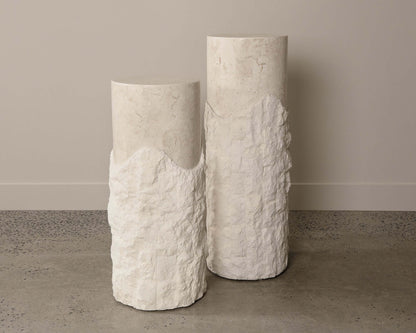 frastagliata fibreglass side table