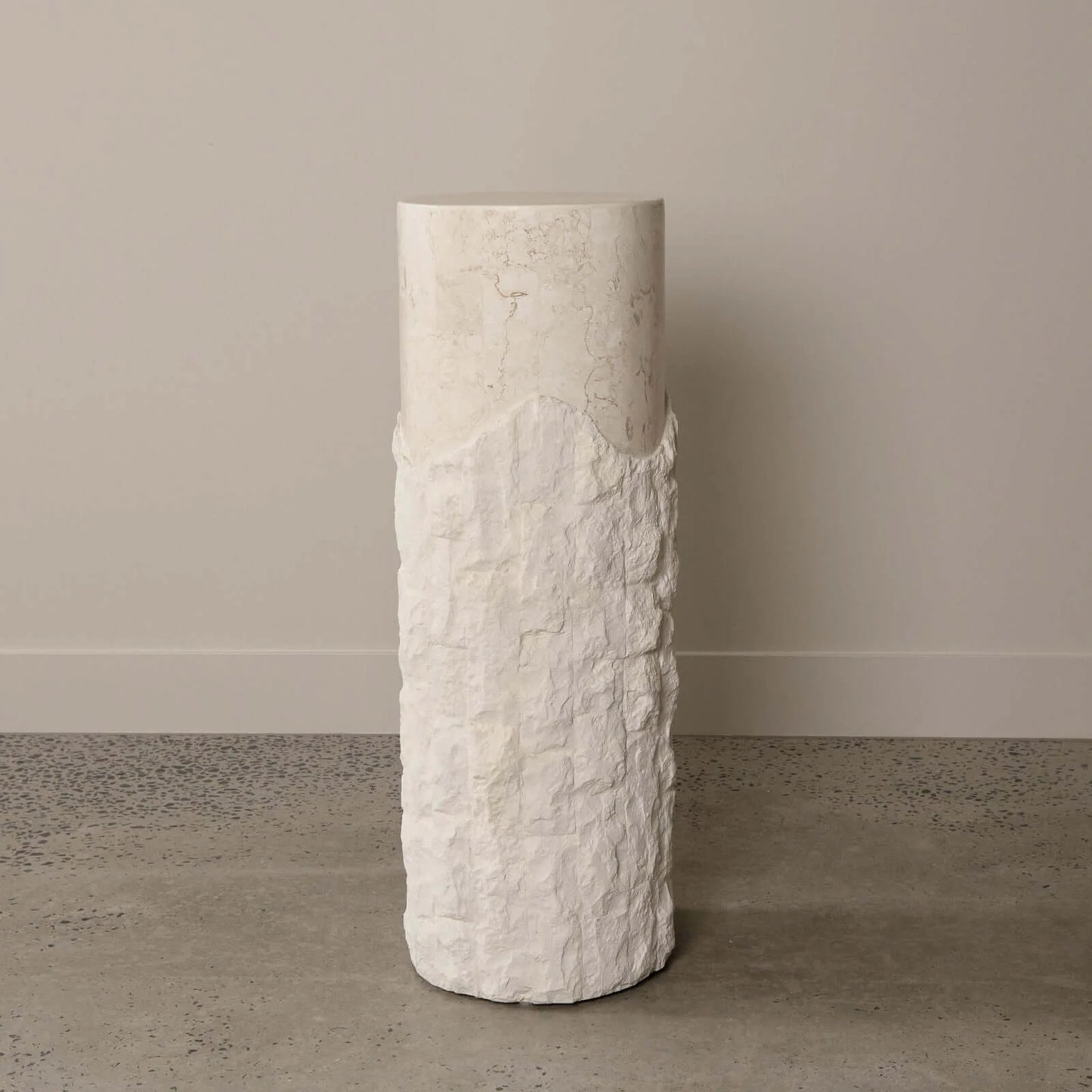 frastagliata fibreglass side table