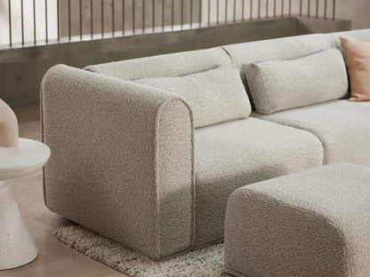 Grandiosi Boucle Sectional Sofa - DorsaGrandiosi Boucle Sectional Sofa
