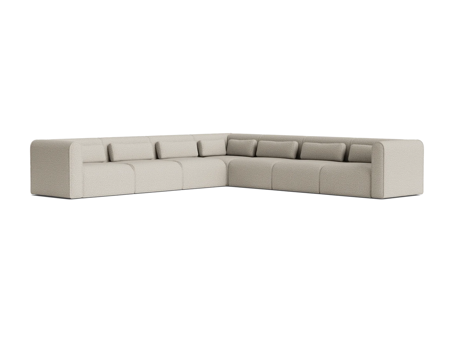 Grandiosi Boucle Sectional Sofa