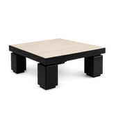 Front product view of the La Carne Coffee Table by DORSA