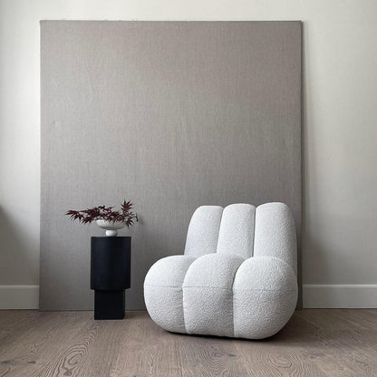 mano boucle lounge chair