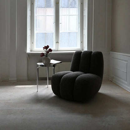 mano boucle lounge chair