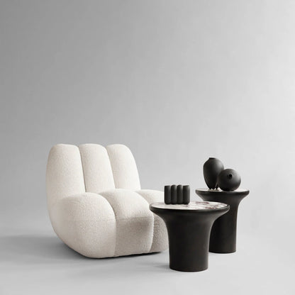 mano boucle lounge chair