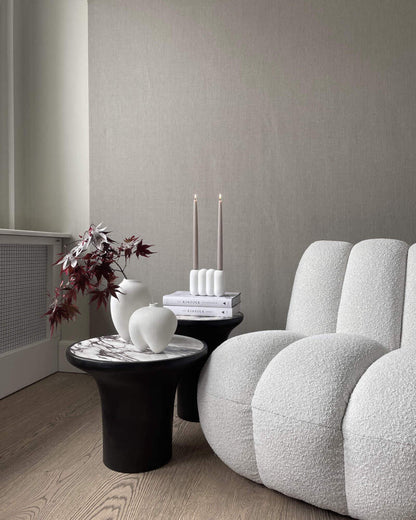 mano boucle lounge chair