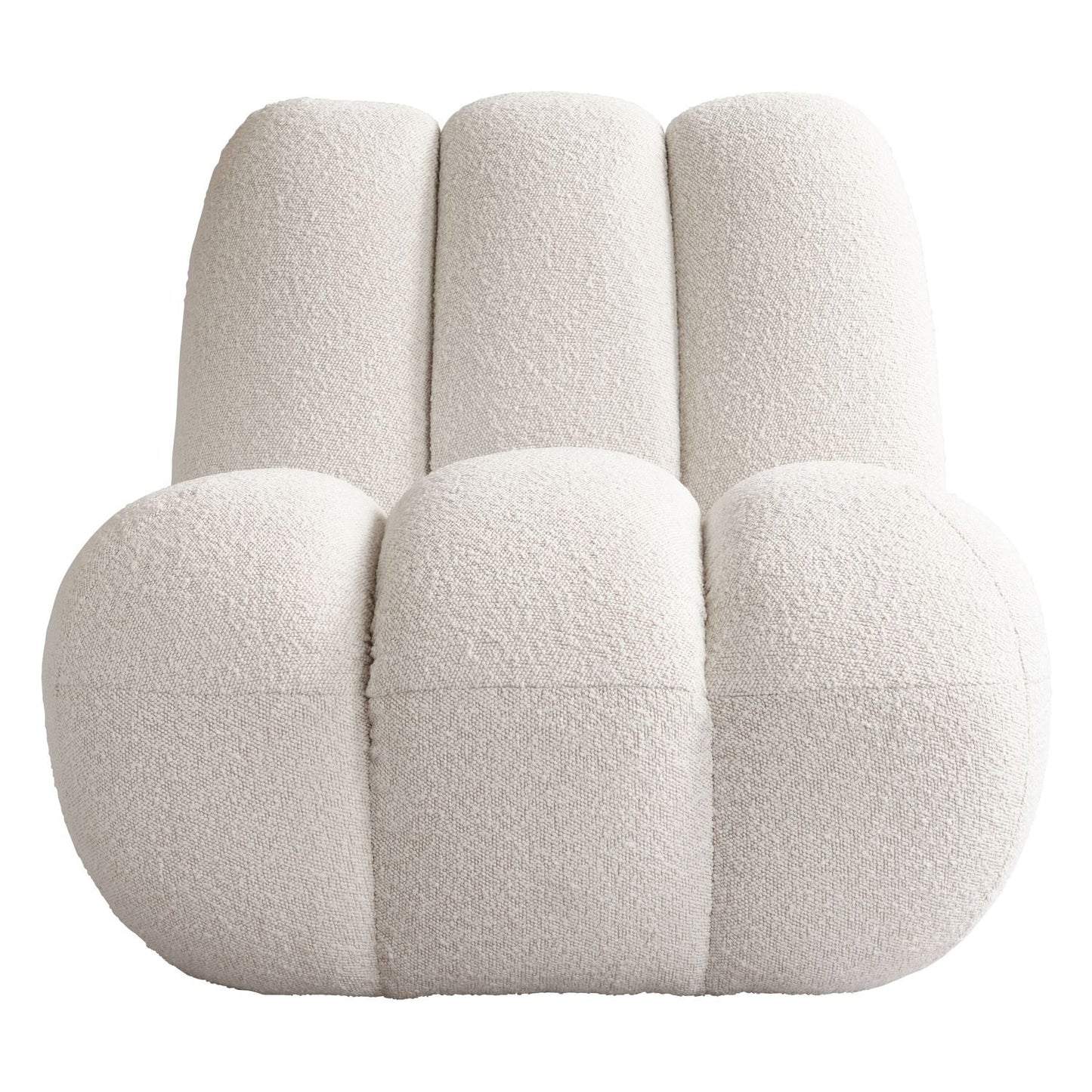 mano boucle lounge chair