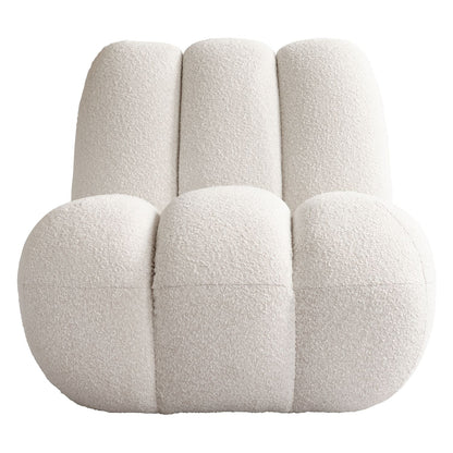 mano boucle lounge chair