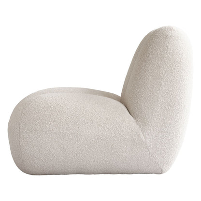 mano boucle lounge chair