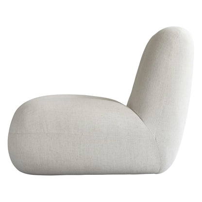 mano boucle lounge chair